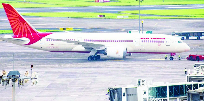 Air India flight