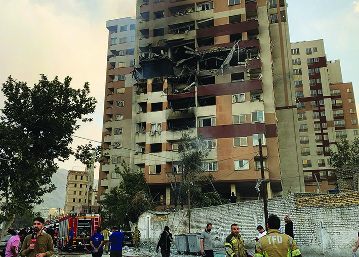 Israel's air strike on Iran