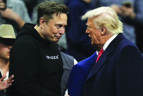 Trump-Musk rift