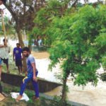 Flood control preparation