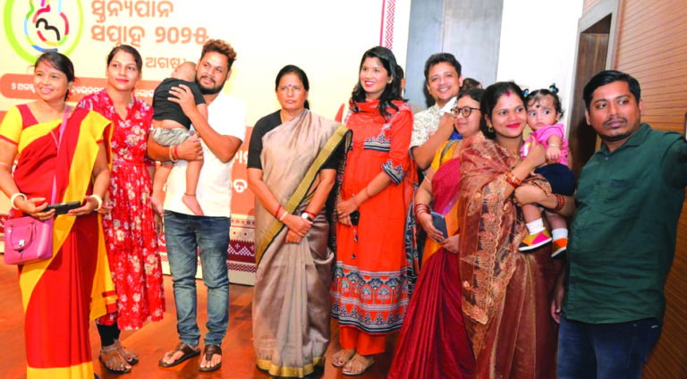 Odisha observes Breast feeding Week