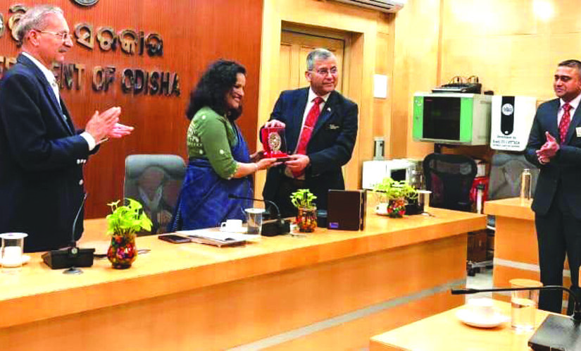 National Defence College delegation meet Chief Secretary