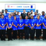 Women EV bus drivers returened after training