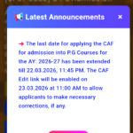 CPET time line extended