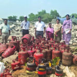 Gas cylinders seized