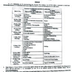 PG entrance schedule