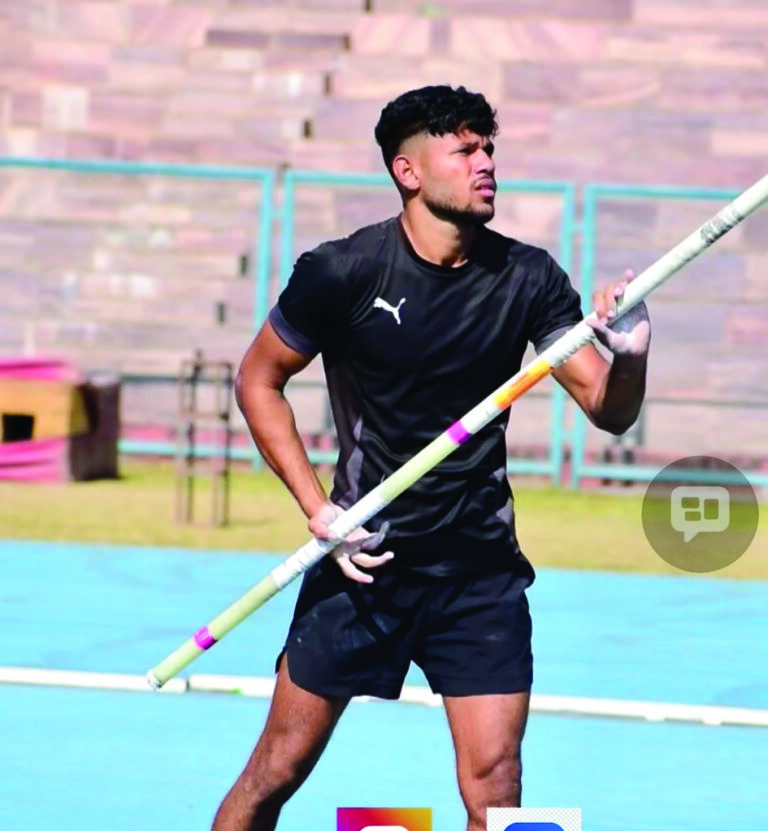 Pole vaulter