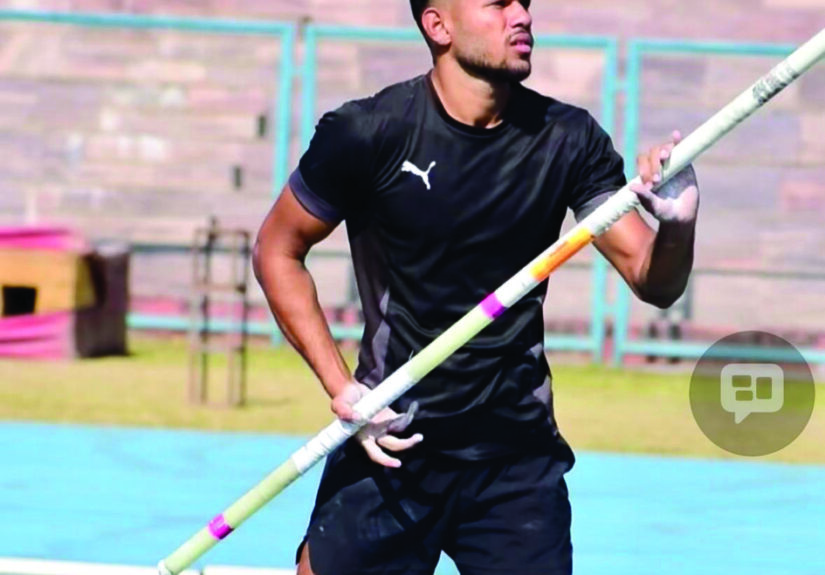 Pole vaulter