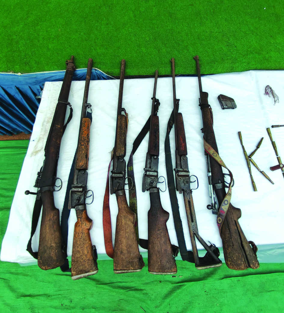 Mao weapons seized in Kandhamal