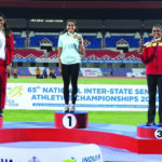 Sindhushree made Nationa record in Pole Vault