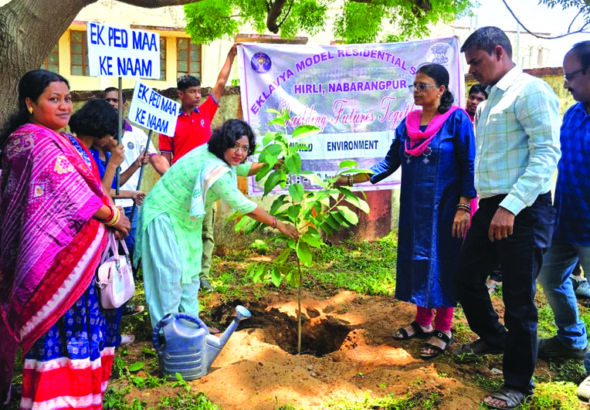 World Environment Day at Ekalavya Model School