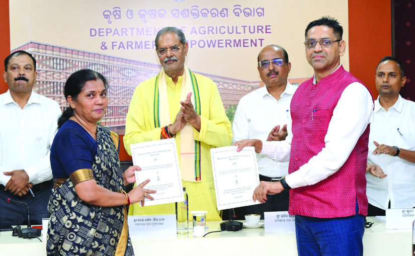 Agri dept signs MoU with 4 corporations
