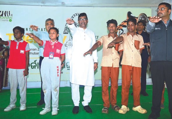 International Tiger Day celebrated at Nandankanan