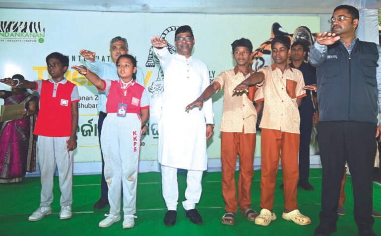 International Tiger Day celebrated at Nandankanan