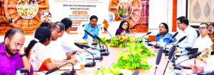 Meeting for training in additional 15 handicrafts