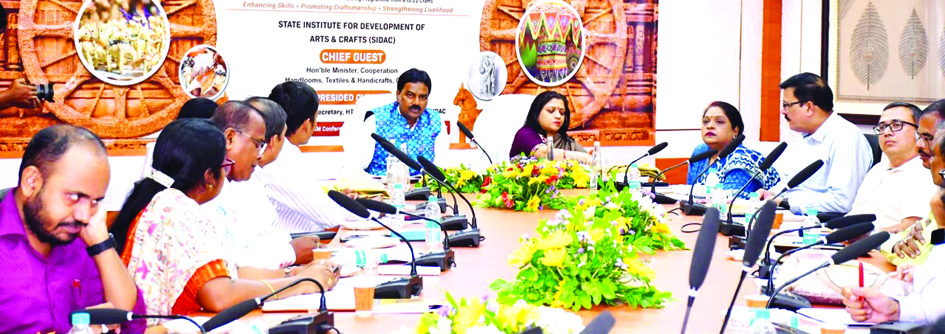 Meeting for training in additional 15 handicrafts