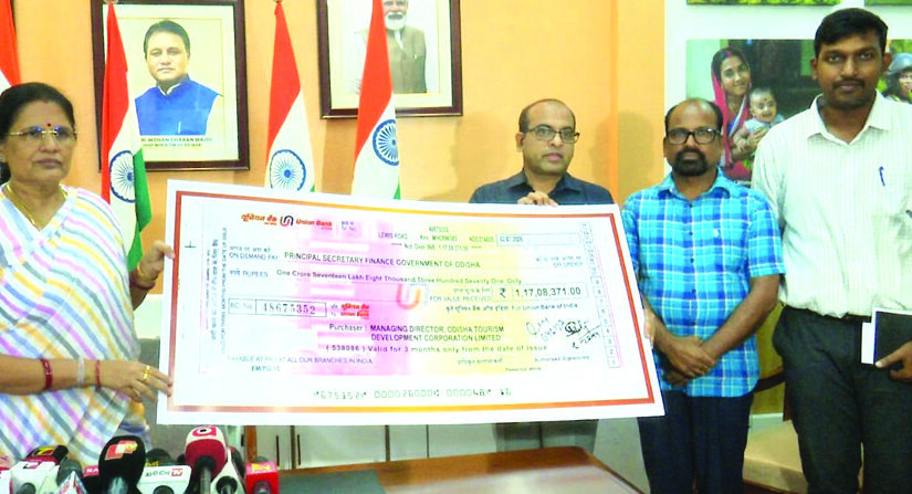 OTDC paid dividend to Odisha Govt