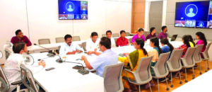Revenue and Deaster management departments review meting