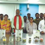 K V SinghDeo at Baranasi Rice Research