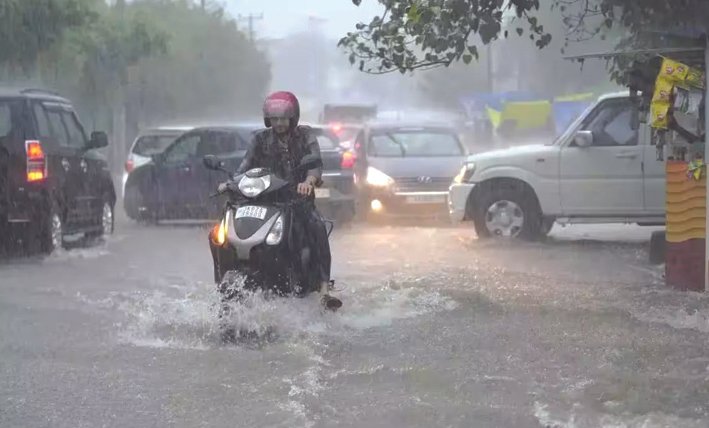 Low Pressure rain in Odisha