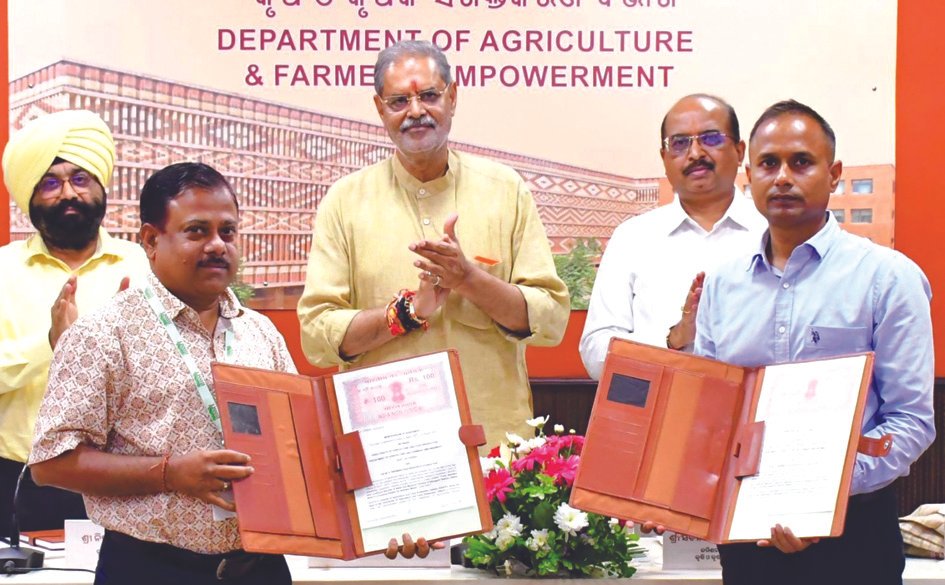 Six MoUs signed by Agri Department