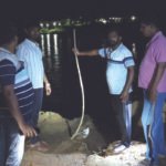 Night patroling at cyclon affected area