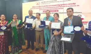 Seven Education officers of Odisha got Nationaol award