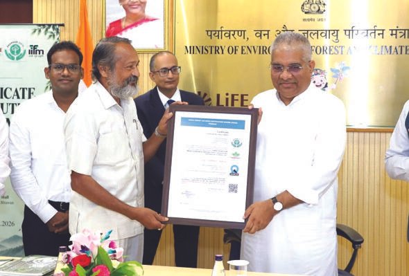 Odisha Bamboo got certificate