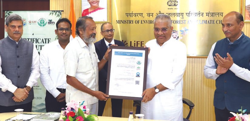 Odisha Bamboo got certificate